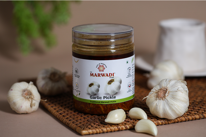 Garlic Pickle Garlic Achar
